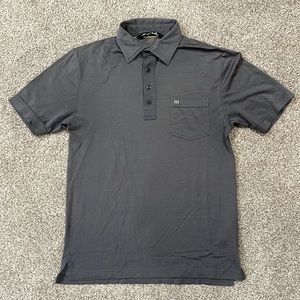Mens Travis Mathew Gray Polo
